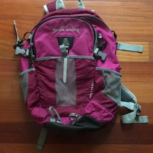 Eddie Bauer Pink Trailhead Backpack